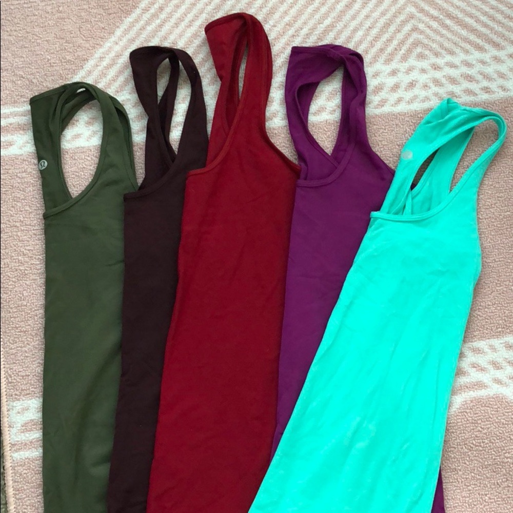 Lululemon cool racer back tank GREEN